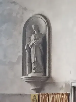 Statue Sainte-Cécile de l'Église Saint-Philbert à Noirmoutier-en-l'Île