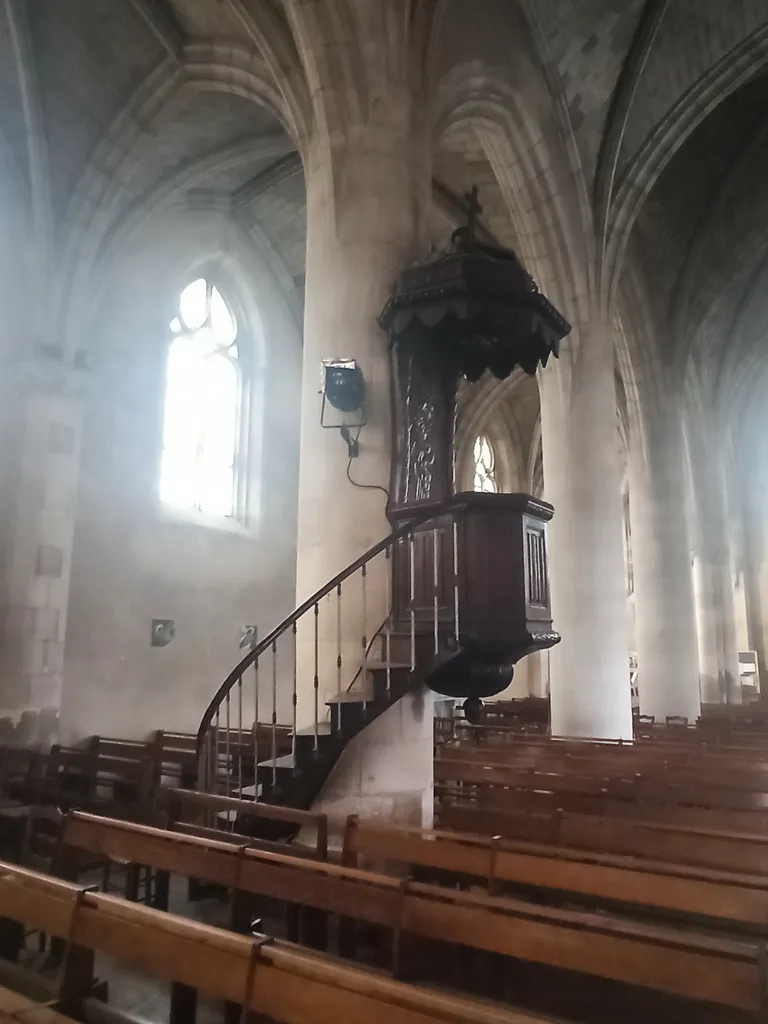 Chaire à prêcher de l'Église Saint-Gilles à Saint-Gilles-Croix-de-Vie