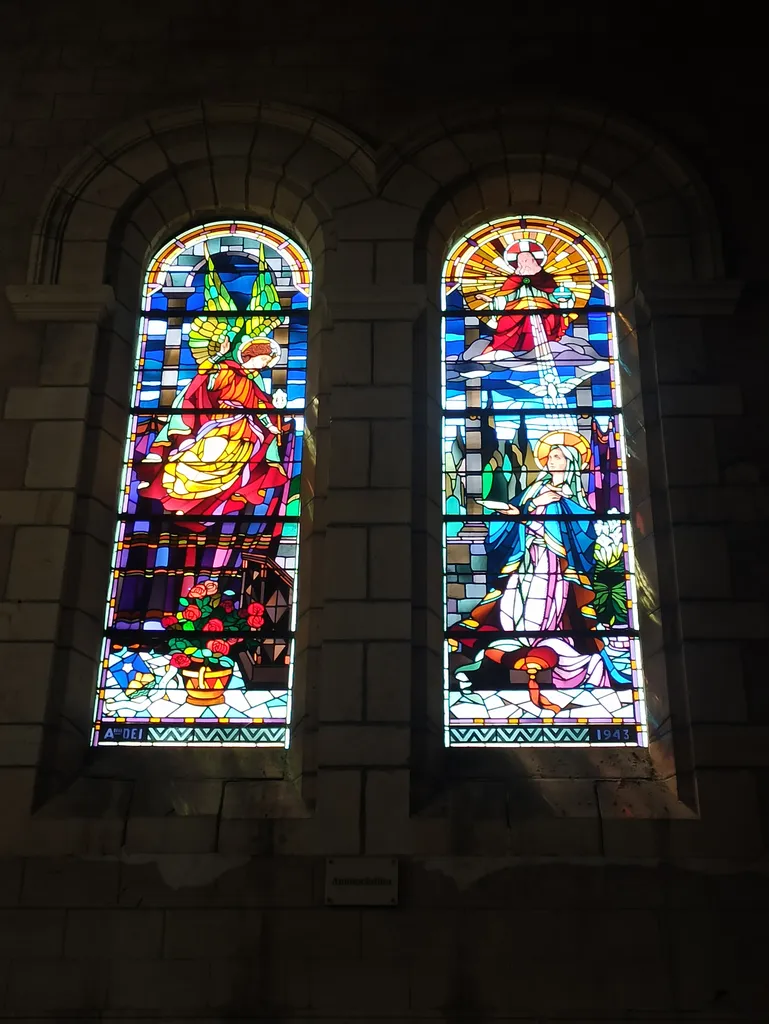 Vitrail Baie A dans l'Église Notre-Dame-de-l'Assomption à Notre-Dame-de-Monts